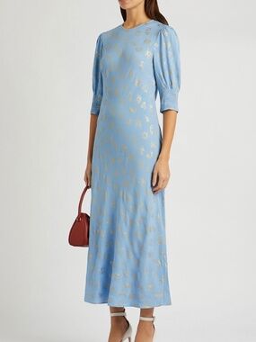 RIXO Jess midi dress in zodiac